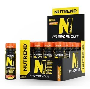 N1 Pre-Workout Shot - Nutrend 20 x 60 ml. Forest Burst