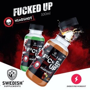 Fucked Up Headshot - Švédské Supplements 16 x 100 ml. Crazy Mango