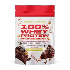 100% Whey Protein Professional Lactose Free - Scitec Nutrition 500 g Chocolate Cake