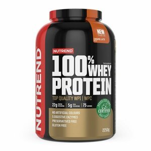 100% Whey Protein - Nutrend 2250 g Caramel Latte