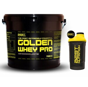 Golden Whey Pro + Šejkr Zdarma od Best Nutrition 2,25 kg Malina