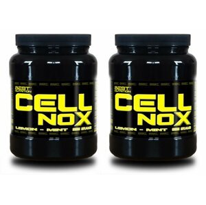 1 + 1 Zdarma: CellNOX Muscle Pump od Best Nutrition 625 g + 625 g Lemon-Mint