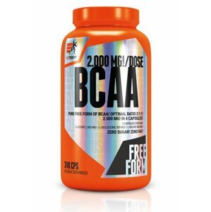 BCAA 2000 mg Optimal Ratio 2: 1: 1 - Extrifit 240 kaps.