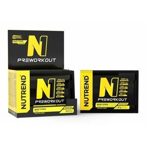 N1 Pre-Workout - Nutrend 10 x 17 g Tropical Candy