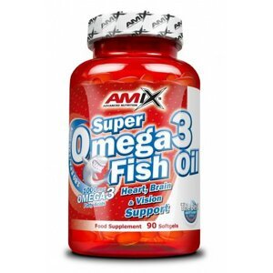 Super Omega 3 Fish Oil - Amix 90 kaps.