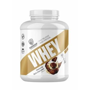 Whey Protein Deluxe - Švédsko Supplements 1800 g Heavenly Rich Chocolate