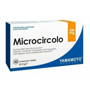Microcircolo (pomáhá proti zadržování vody a celulitidě) - Yamamoto 30 tbl.