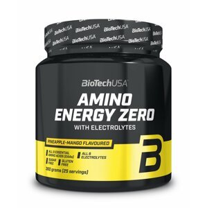Amino Energy Zero with Electrolytes - Biotech USA 360 g Lime