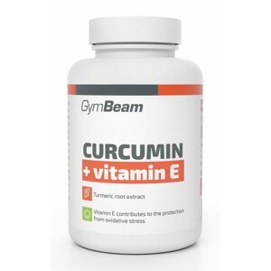 Curcumin + Vitamin E - GymBeam 90 tbl.