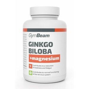 Ginkgo Biloba + Magnesium - GymBeam 90 kaps.