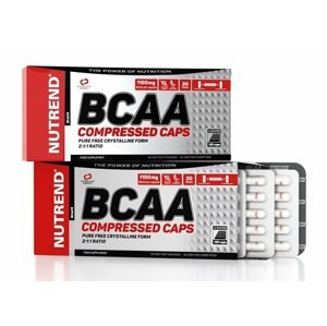 BCAA Compressed Caps - Nutrend 120 kaps.
