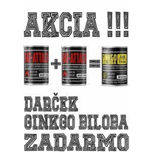2+1 Zdarma: Fat-Attack + Ginkgo Biloba Zdarma - FitBoom 100 kaps. + 100 kaps. + 100 tbl.