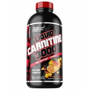 Liquid Carnitine 3000 - Nutrex 480 ml. Orange+Mango
