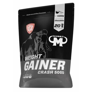 Weight Gainer Crash 5000 - Mammut Nutrition 1400 g Vanilla