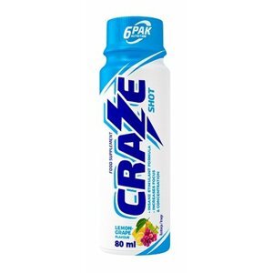 Craze Shot - 6PAK Nutrition 80 ml. Lemon Grape