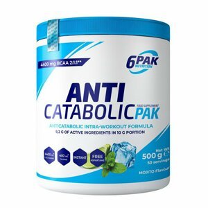 Anti katabolické Pak - 6PAK Nutrition 500 g Lemon