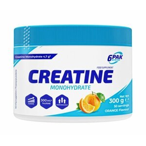 Creatine Monohydrate práškový - 6PAK Nutrition 300 g Grapefruit