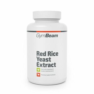 Red Rice Yeast Extract - GymBeam 90 kaps.