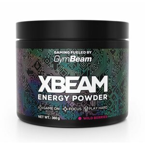 XBEAM Energy Powder - GymBeam 360 g Strawberry Kiwi