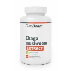 Chaga Mushroom Extract - GymBeam 90 kaps.