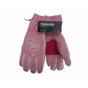 Dětské zimní rukavice Cool Zone růžové - Věk: 8 let