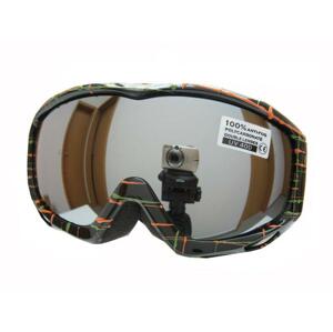 Spheric Montreal černo/ranžová dětské lyžařské brýle - Sklo: oranžové