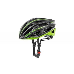 Uvex Race 5 2014 Black Mat-green cyklistická přilba - Obvod hlavy 52-55cm