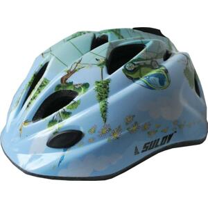 Sulov Guard modrá dětská cyklistická helma - M 52-56 cm