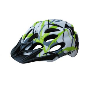 Truly Freedom zeleno/bílá cyklistická helma - M (55-58 cm)