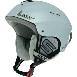 Sulov POWER bílá-carbon lyžařská helma - L/XL (58-61 cm)