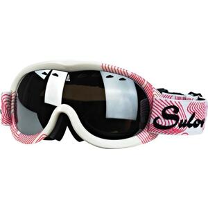 Sulov Passo 1 růžovo/bílé juniorské lyžařské brýle - Oranžový + REVO červená