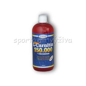 Fitsport L-Carnitin 150000 + Chromium 1000ml - Jablko