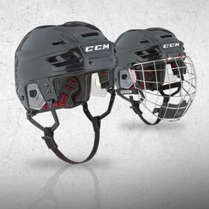 CCM Resistance Combo hokejová helma s mřížkou - černá S