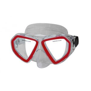 CALTER KIDS 285P, červená Potápěčská maska