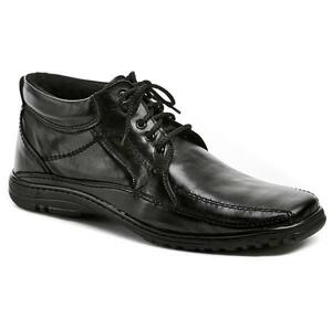 Koma 521 černé pánské nadměrné kotníčkové boty - EU 46