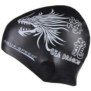 Aqua-Speed Dragon koupací čepice černá