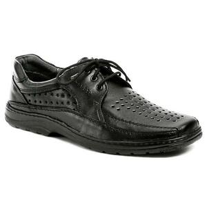Koma Pánské letní polobotky 519 černá pánská obuv - EU 40