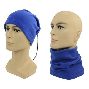 Sulov Multifunkční šátek 2v1 Fleece, modrý