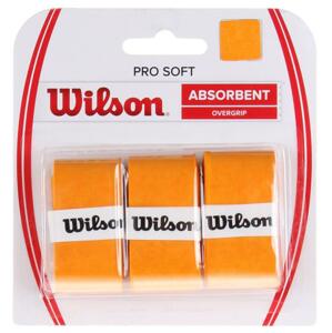 Wilson Soft Overgrip omotávka tl 0 55mm - blistr 3 ks - černá