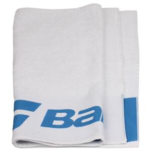 Ručník Babolat Towel - bílá-modrá