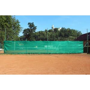 Merco zástěna na tenisové kurty Classic 18 pohledová plachta 1 9 - zelená sv.