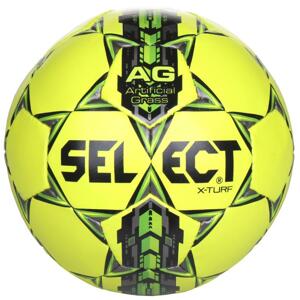 Select FB X Turf fotbalový míč - žlutá-šedá č. 5