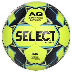 Select FB X-Turf fotbalový míč žlutá-šedá - č. 4