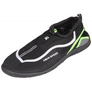 Aqua Speed Jadran 24 neoprénové boty - 44 - černá-zelená