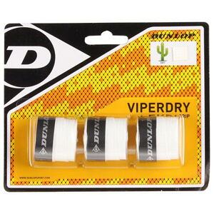 Dunlop ViperDry X3 overgrip omotávka bílá - 3 ks