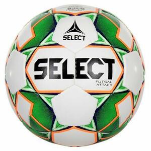Select FB Futsal Attack futsalový míč bílá-zelená - č. 4