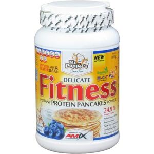 Amix Mr.Poppers Fitness Protein Pancakes 800g - Blueberry yogurt (dostupnost 7 dní)