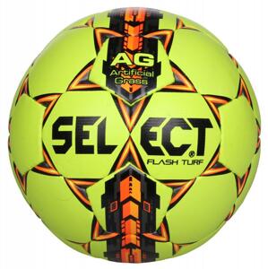 Select FB Flash Turf fotbalový míč - č. 5 - žlutá-červená