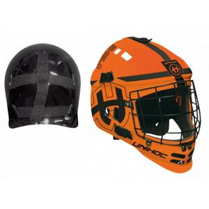 Unihoc Shield JR oranžová brankařská maska