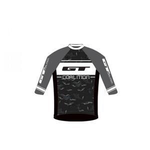Gt Freeride Grey/white cyklistický dres - S